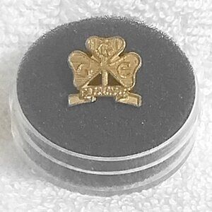 Girl Guides of Canada Be Prepared Brass Pin!!